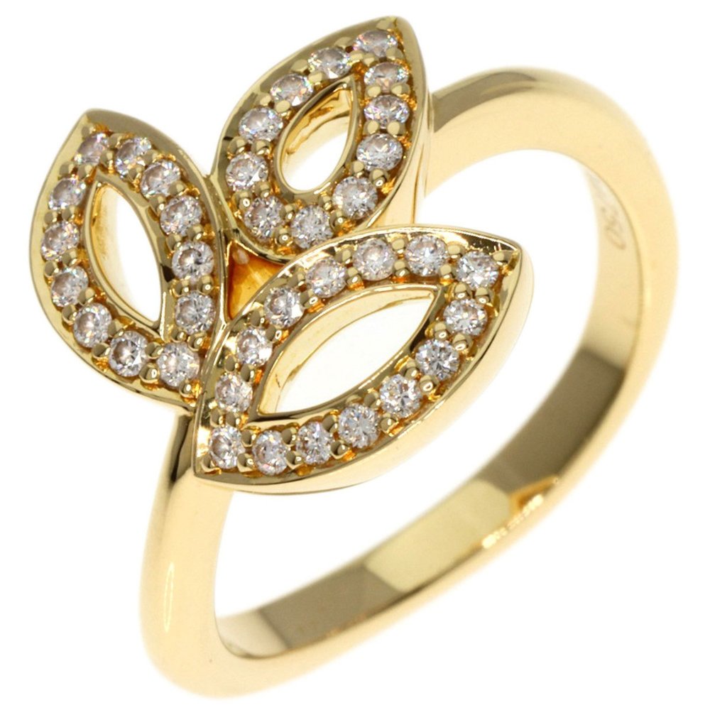 Harry Winston Lily Cluster Diamond Ring, 18K Yellow Gold, Women's, HARRY WINSTON - Picture 2 of 8